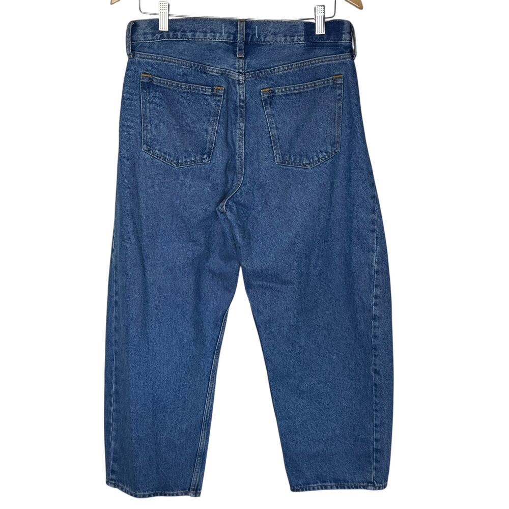 Abercrombie & Fitch Women's The Barrel Jean Mid-Rise Curve Love NWT Size 27R - Picture 3 of 10
